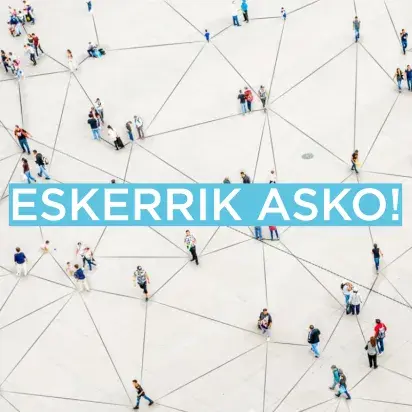 ESKERRIK ASKO sarean egiten dugun elkarlanarengatik