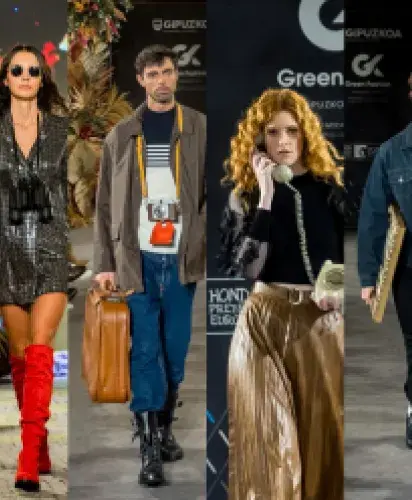 Emaus Gizarte Fundazioa reafirmó su posición como pionera en la moda sostenible de Gipuzkoa, en la pasarela GK Green Fashion