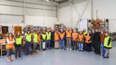 Visitas educativas a plantas de tratamiento y tiendas de segunda mano en Gipuzkoa